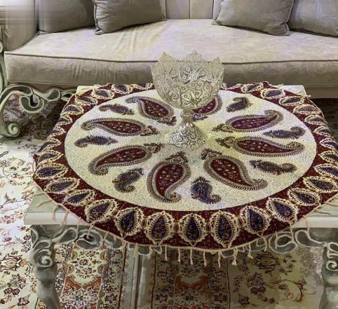 عرضه مستقیم فرش گبه ماشینی گرد به صورت عمده